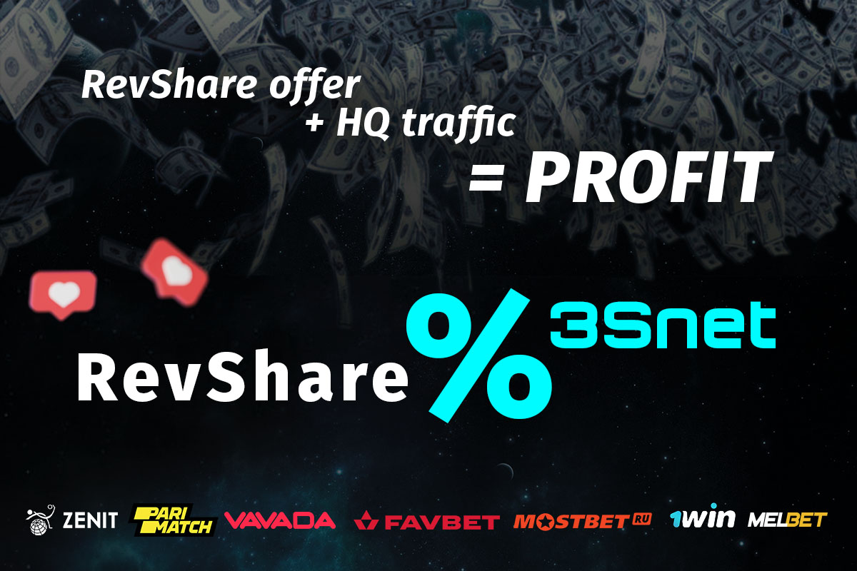 Case from 3Snet When should you drive traffic to RevShare