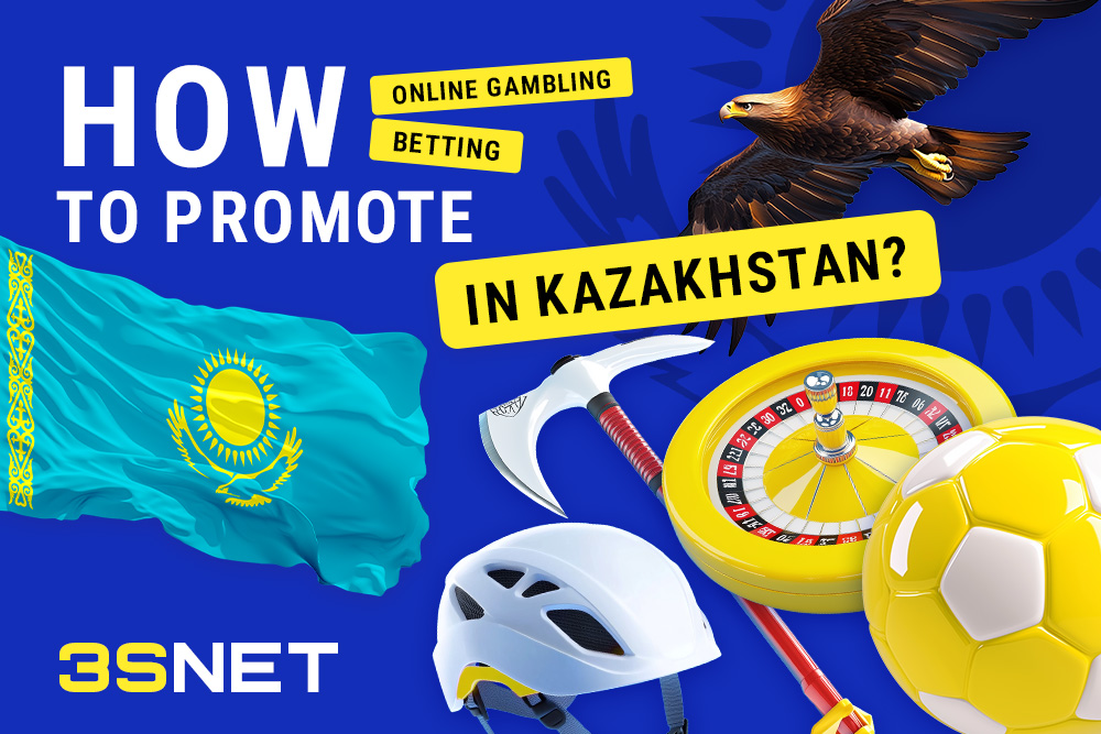 How to send traffic to gambling and betting for Kazakhstan?