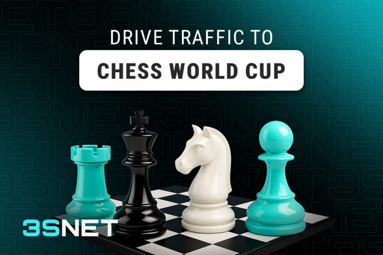 Drive traffic to Chess World Cup with 3SNET!