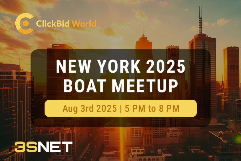 Clickbid Boat Affiliate Meetup 2025 Clickbid Boat Affiliate Meetup 2025 in New York will take place on August 3