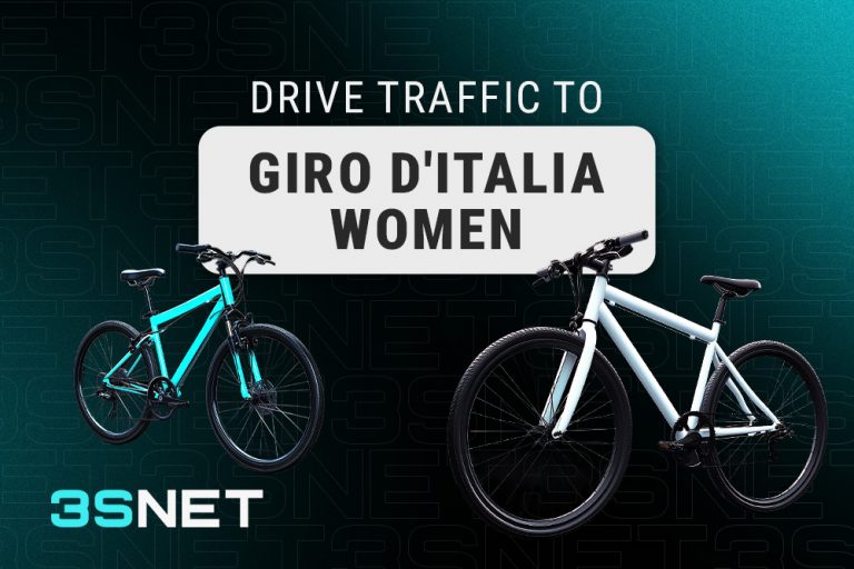 Giro d'Italia Drive traffic to Giro d'Italia with 3SNET!