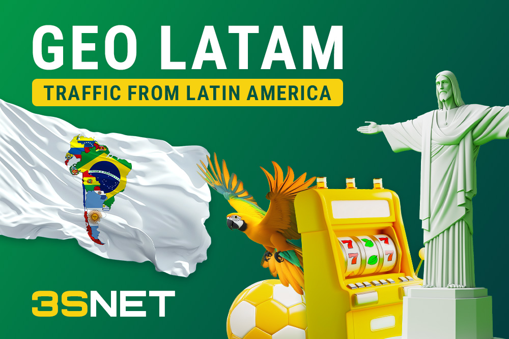 GEO LatAm. Traffic from Latin America in Media Buying 3snet