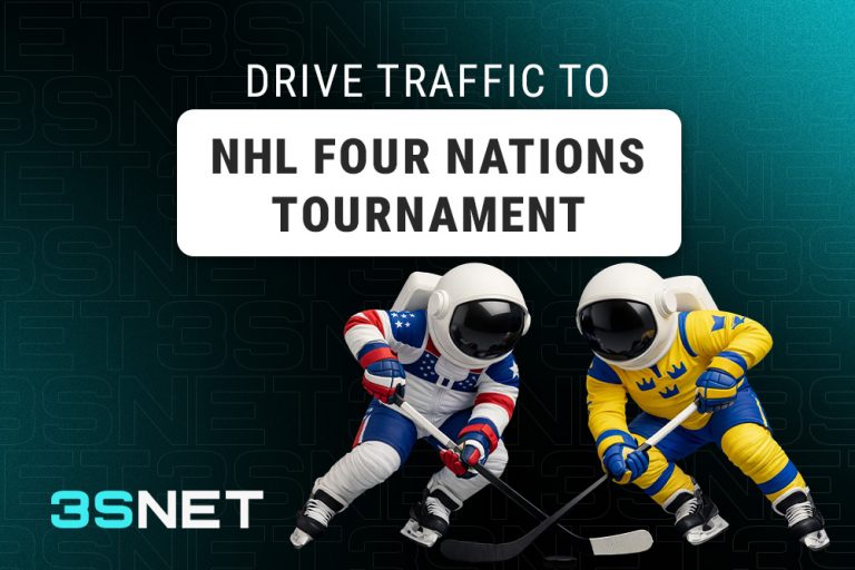 Drive traffic to NHL Four Nations Tournament with 3SNET!