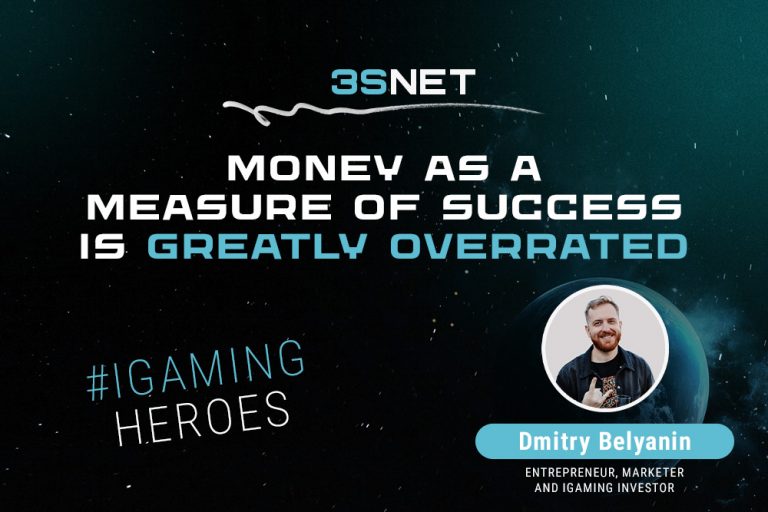 Entrepreneur, Marketer and iGaming Investor Dmitry Belianin: "Money as a Measure of Success is Greatly Overrated" Meet entrepreneur, marketer and investor with almost two decades of experience, Dmitry Belianin, in our 3S.INFO iGaming heroes’ series!