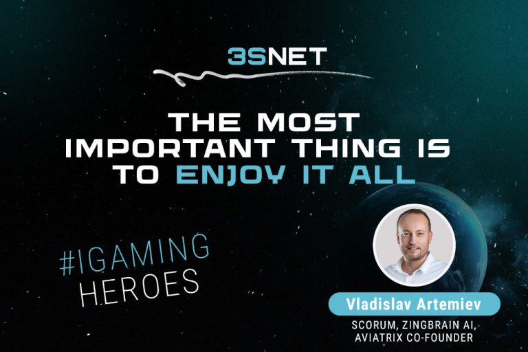 Scorum, ZingBrain AI, Aviatrix Co-founder Vladislav Artemiev: "The most important thing is to enjoy it all" Today's guest on 3S.INFO IGaming Heroes is Vladislav Artemiev! He’s the co-founder of Scorum (a sports blockchain platform for fans worldwide), ZingBrain AI (a service for personalization and gambling/betting recommendations), and the developer of Aviatrix (online games).