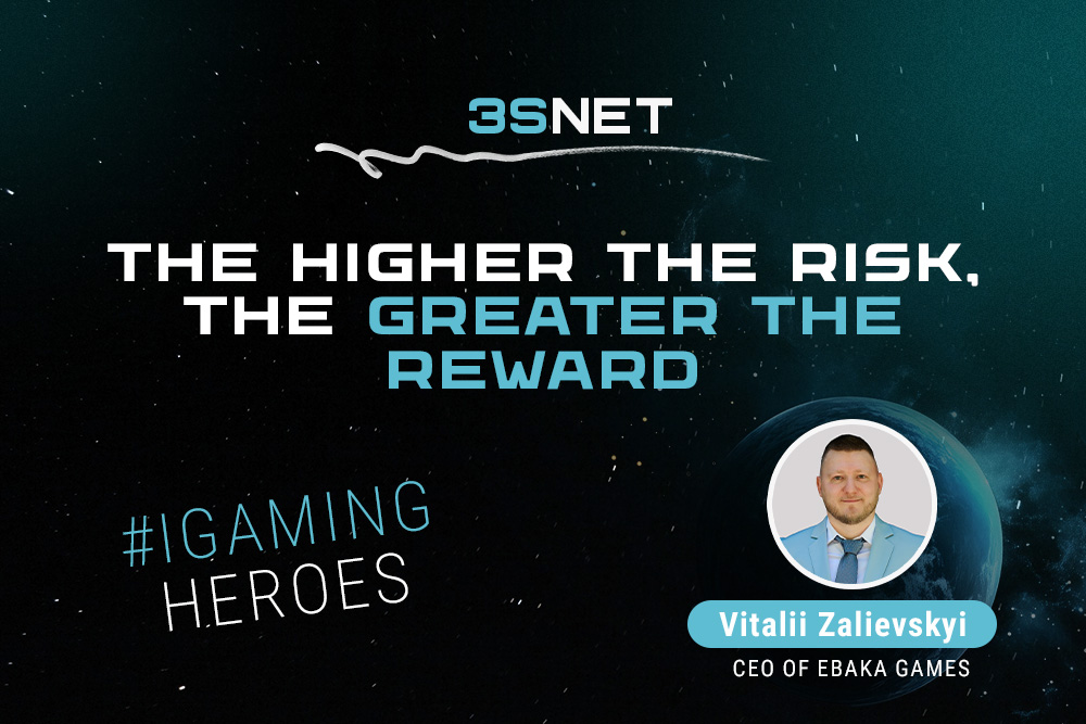 Vitalii Zalievskyi, CEO of Ebaka Games: “The Higher the Risk, the Greater the Reward”