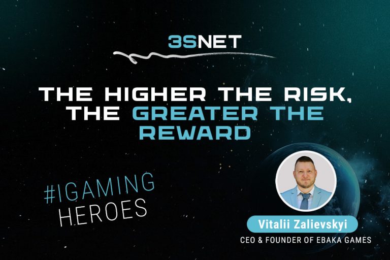 In the new episode of 3S.INFO iGaming Heroes, meet Vitalii Zalievskyi, CEO of Ebaka Games.