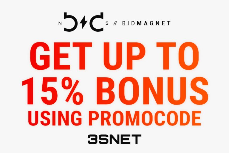 Промокод на скидку в BidMagnet ищите на 3SNET!