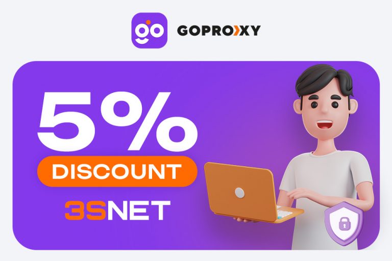Go-Proxy Promo Code - 3SNET