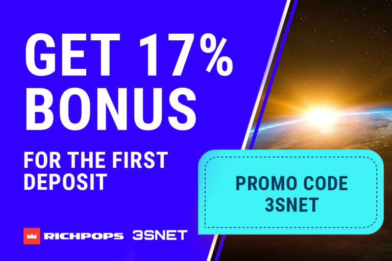 Look for a promo code for a discount in RichPops on 3SNET!